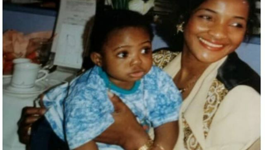 Davido celebrates his late mum on mother's day 