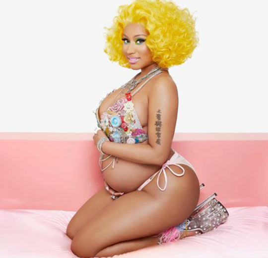 Nicki Minaj shares beautiful baby bump photos 