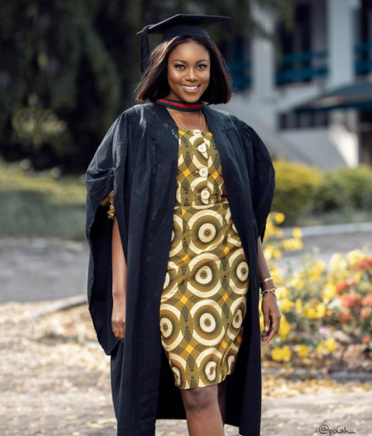 Actress Yvonne Nelson gifted herself a masters degree in Human Relations for her 35th Birthday