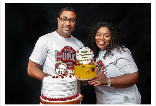 Tony umez and wife celebrate 21st wedding anniversary 