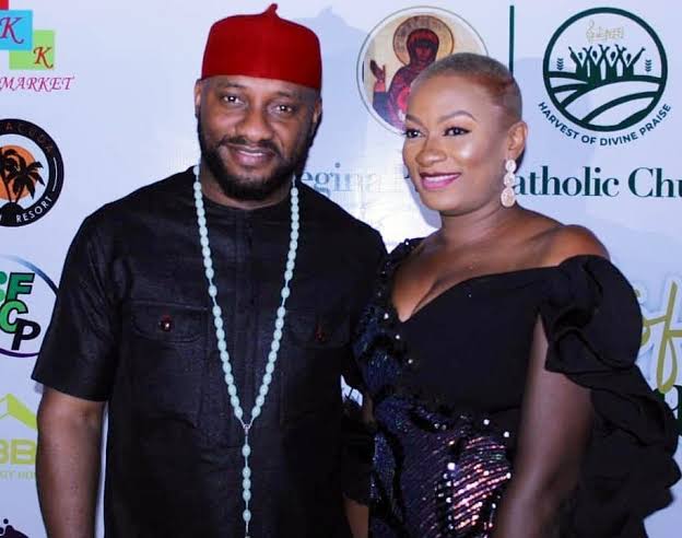 Yul Edochie and wife 