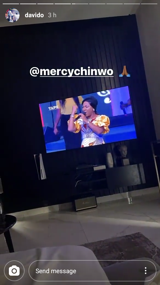 Mercy Chinwo davido