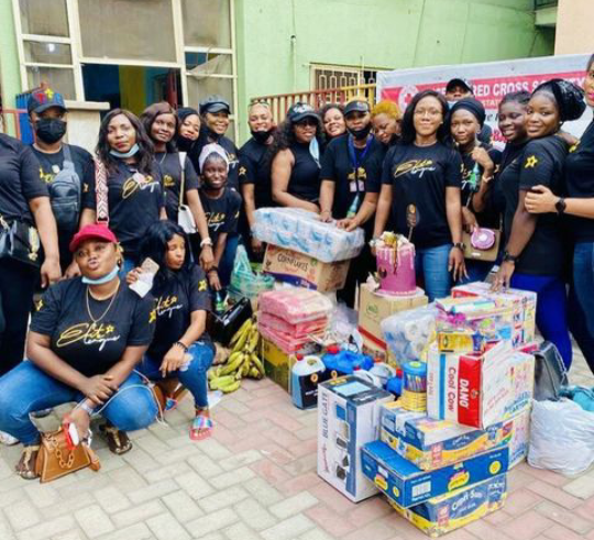 Erica fans go to orphanage