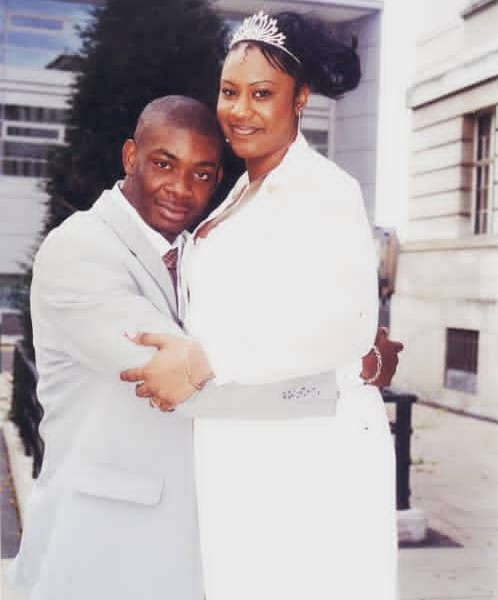 Don jazzy and wife