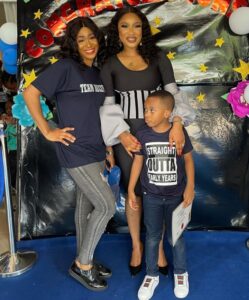 Tonto Dikeh son king Andre Bags his first brand ambassadorial deal 