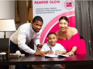 Tonto Dikeh son, king Andre bags his first brand ambassadorial deal 