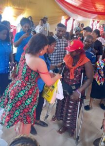 Bbnaija Star, Queen Mercy's Foundation Visits The Less Privileged In Uyo photos 