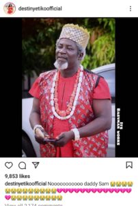 Breaking News: Actor Sam Obiago Reportedly Dead