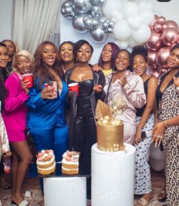 "Chioma Is Wild Now"- Social Media Users React As Chioma Parties With Friends At Sister's 30th Birthday (VIDEO/Photos)