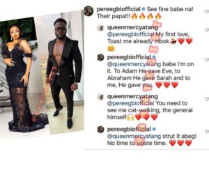 "My First Love, Please Toast Me"- Queen Tells Pere, Angel Reacts