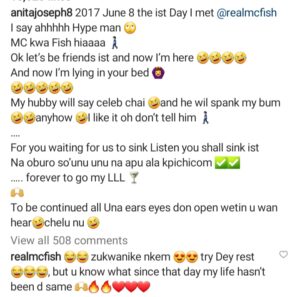 Actress Anita Joseph Prays For Those Waiting For Her Marriage To Sink, As She Reminisces On The First Day She Met Her Husband 