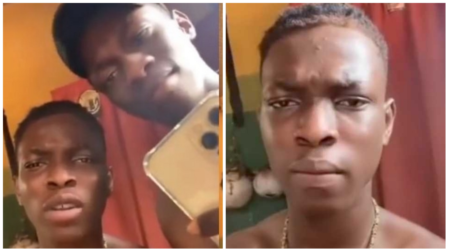 "If we show you way, you fit do am?” – Suspected yahoo boys/r!tualist says as they show off shrine (Video)