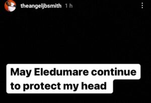 "May Eledumare Continue To Protect My Head"- Angel Says As She Becomes First SYE Housemate To Be Verified On Twitter 