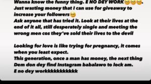 "You're Talking From Experience "- Society Media Users React As Janemena Shares Her Opinion About Securing A Man With Juju