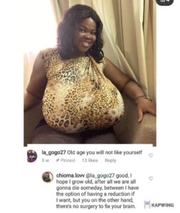 "I don't care about trolls who have lost their sense of reasoning, empathy and humanity"- Busty lady, Chioma says in an Interview 