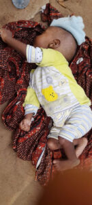 Abandoned Baby boy rescued in Delta community (Photos)