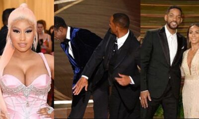 “He’s seeing her pain” – Nicki Minaj reacts after Will Smith slapped Chris Rock over Jada joke
