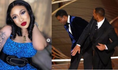 “It would have been show over” – Actress, Tonto Dikeh reveals what she would have done if she were to be in Chris Rock’s shoes