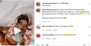 Toyin Lawani laments after husband did this to their baby (Video)