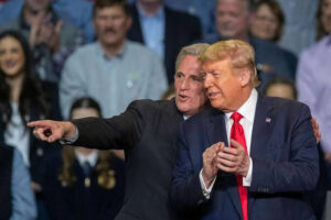Republican party leader Kevin McCarthy under fire after new audio revelation shows he planned to tell Trump to resign after January 6 Capitol riot