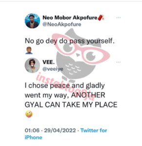 AGAIN! BBNaija’s Vee and Neo Akpofure throw hot shades at each other 