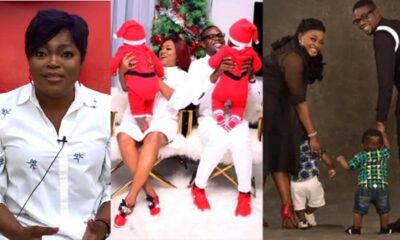 Actress, Funke Akindele finally reveals why she hide her children's faces