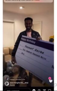 BBnaija housemate, Yusuf Garba aka Yousef have shared his excitement after his loyal fans surprised him with gifts on his 30th birthday. It could be recalled that the actor turned 30 yesterday, Thursday, 14th April. To celebrate him, fans gifted Yousef whooping sum of four hundred thousand naira, an all-expenses paid trip worth 2 million naira to Hajj (Saudi Arabia) plus other lovely gifts. Also, they threw him a simple birthday party where they presented him with his amazing gifts. In the video shared on social media, the model could be seen clutching tightly to his trip voucher, looking very excited. At some point, he got very emotional, almost breaking down in tears. Watch below;