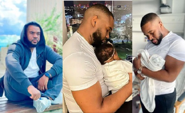“Can’t believe she is two months already” - Williams Uchemba gushes over daughter 3