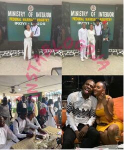 Comedian, Josh2funny and wife, Bina Nayee, are expecting their first child (Photos) Nigerian comedian, Josh2Funny and his Ethopian wife are expecting their first child together. It coluld be recalled the couple got engaged in 2019. They later got married in December 18, 2020 at the Ikoyi Marriage Registry. Now, the duo are expecting their first child. Taking to his verified Instagram page to share the good news , Josh2funny shared adorable photos of his heavily pregnant wife with her baby bump on display. He simply captioned it; “Hello” See below; https://www.instagram.com/p/Cckg9f3Nv7H/