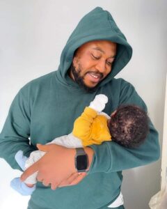 Special Moment: Actor Nosa Rex Meets Son For The First Time (PHOTOS)