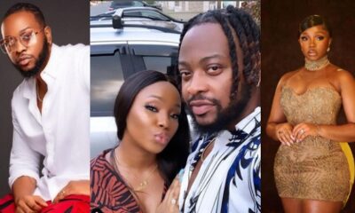 “Help me beg him” - Reality TV star, Teddy A cries out after his wife, Bambam requested for a dog