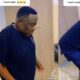 “I wan knack” – Comic actor, Mr Ibu declares as he shows off rare dance moves in hospital ward (Video)