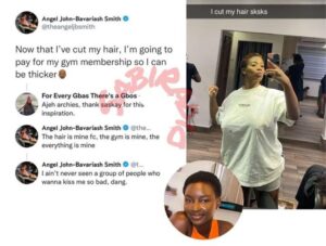 Bbnaija Star, Angel Smith Reacts As Saskay Fans Accuse Her Of Copying Their Favourite 