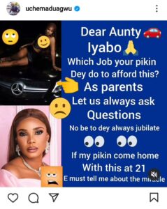 "What Does Your Child do" - Uche Maduagwu Tackles Iyabo Ojo Over Daughter’s ’New Car'