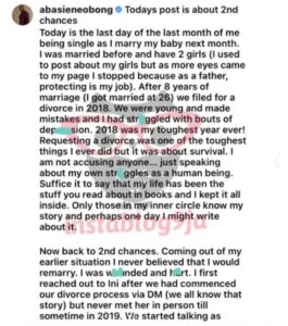 Ini Dima-Okojie’s fiance, Abasi Eneobong explains after actress was accused by gistlover of snatching him from his wife 