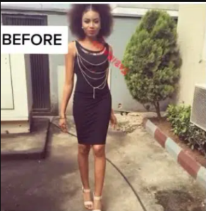 “She did body joor” – Netizens reacts to Nancy Isime’s transformation video 