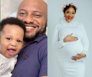 “I respect you for owning up to your shit” – Blessing Okoro hails Yul Edochie as he shows off his second wife and son