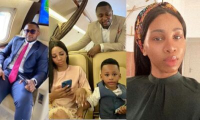 “Thank you for all you are doing for our son” – Ubi Franklin celebrates third babymama, Siyo on her birthday (Photos)