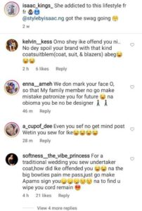 This is why mercy broke up with you, why wear undertaker's coat to a wedding- Netizens ridicules Bbnaija's Ike Onyema over his outfit to Rita Dominic's wedding