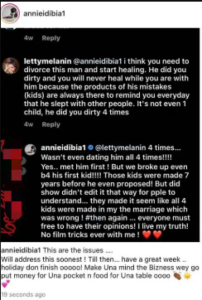“You need to divorce 2face so you can heal” – Fan advises Annie Idibia (See her reaction)