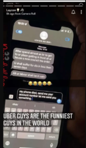 “You shall suffer for this in less than seven days” - Uber driver rains curses on Laycon following misunderstanding