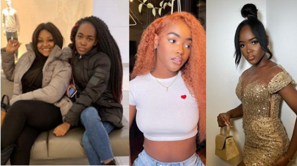 ‘Your p@nt is torn’ - Netizens ridicules Actress Mercy Aigbe’s daughter, Michelle over her sultry outfit