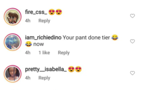 ‘Your p@nt is torn’ -  Netizens ridicules Actress Mercy Aigbe’s daughter, Michelle over her sultry outfit