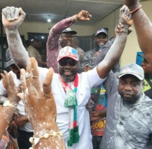 "You Are A Good Man"- Mercy Johnson Congratulates Her Husband As He Wins APC Ticket For House Of Representatives 