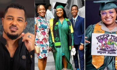 “A Proud Father” - Van Vicker Celebrates First Daughter, J'dyl As She Graduates TIS With Flying Colours