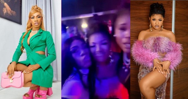 BBNaija’s Liquorose and James Brown shares beautiful moments together at AMVCA Event(Video)