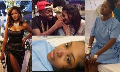 Davido’s ex- girlfriend, Sira Kante involved in accident that fractured her spine, broke her ribs (PHOTOS)