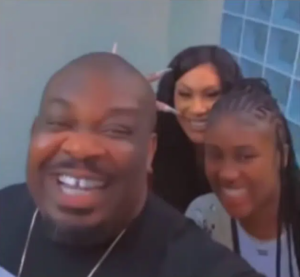 Don Jazzy reunites with ex-wife in Lagos after 19 years (video)