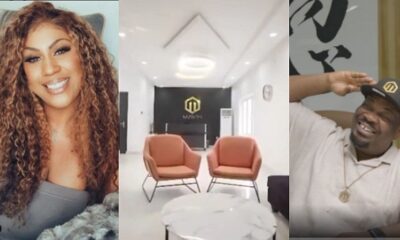Don Jazzy’s ex-wife, Michelle shows him love, joins him in celebrating Mavin Records 10th anniversary (Videos)