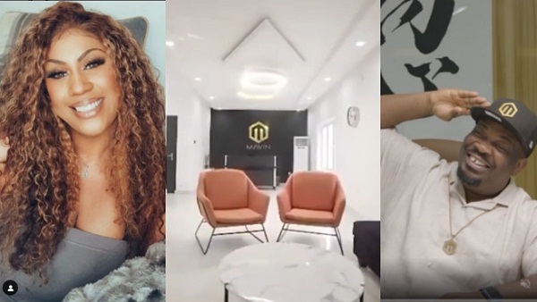Don Jazzy’s ex-wife, Michelle shows him love, joins him in celebrating Mavin Records 10th anniversary (Videos)